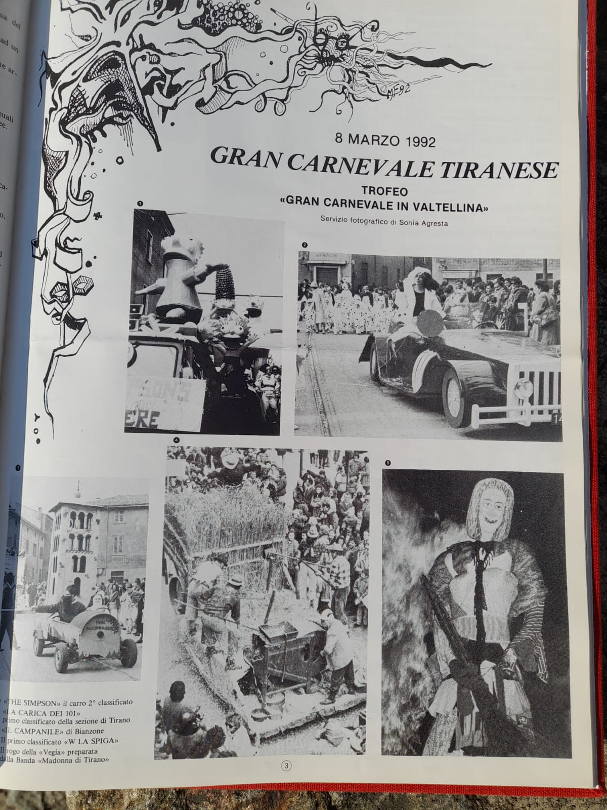 /8 marzo 1992 - Gran Carnevale Tiranese